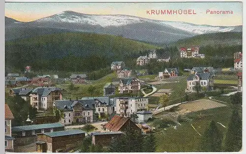 (33375) AK Krummhübel, Karpacz, Panorama, vor 1945