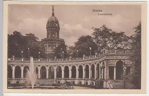 (21053) AK Breslau, Wroclaw, Liebichshöhe, aus Leporello vor 1945