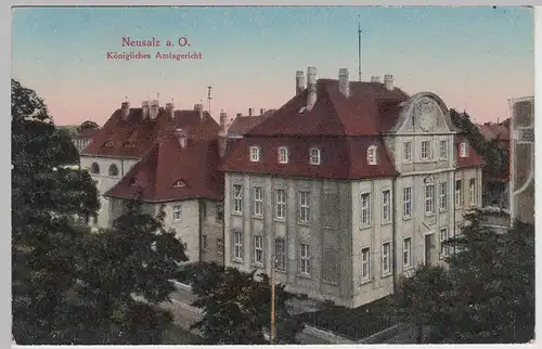 (115219) AK Neusalz an der Oder, Nowa Sól, Königl. Amtsgericht, vor 1945