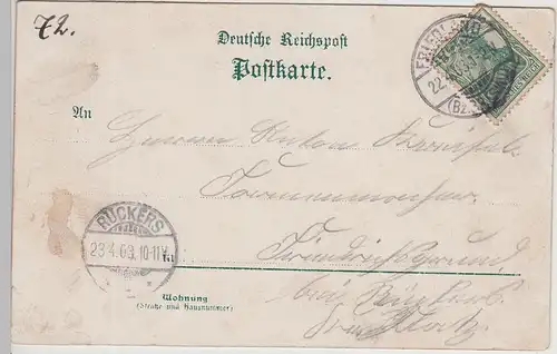 (114963) AK Gruß aus Schmidtsdorf, Kowalowa, Mieroszów, Panorama 1903