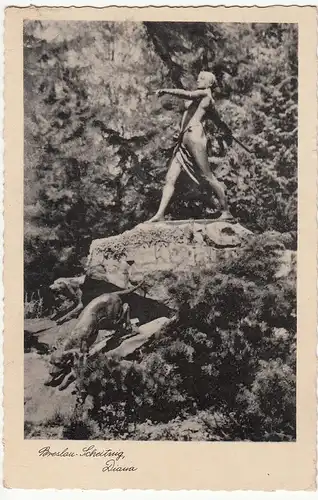 (109710) AK Breslau Scheitnig, Wroclaw, Szczytniki, Diana, Feldpost 1940