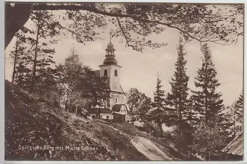 (106250) Foto AK Spitzige Berg (Góra Igliczna) Foto m. Wallfahrtskirche Maria Sc