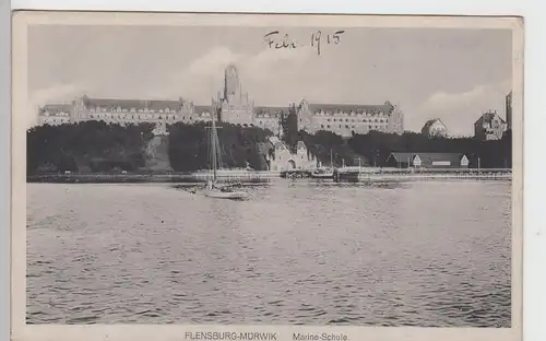 (99999) AK Flensburg Mürwik, Marineschule 1915