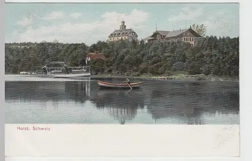 (95550) AK Kellersee, Kurhaus Holsteinische Schweiz, vor 1905