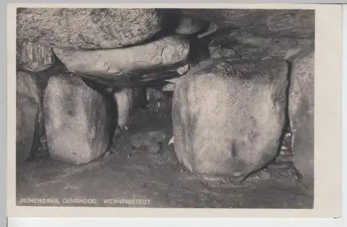 (95444) Foto AK Wenningstedt auf Sylt, Denghoog, Hünengrab