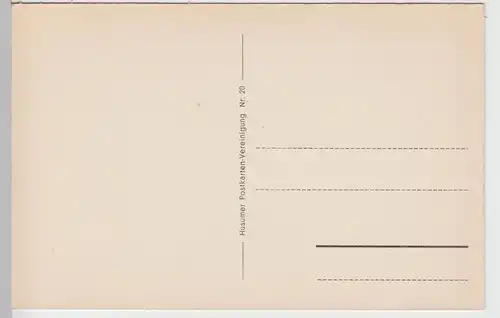 (90784) AK Husum, Theodor Storm's Grabstätte, vor 1945