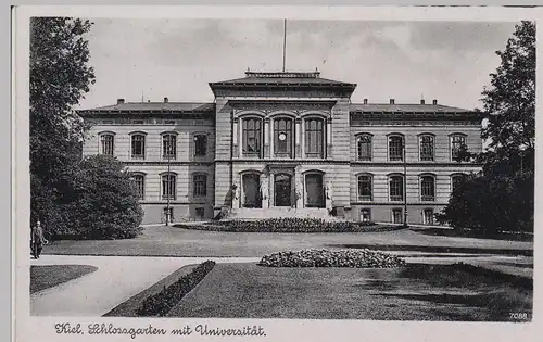 (84514) AK Kiel, Schlossgarten, Universität, vor 1945