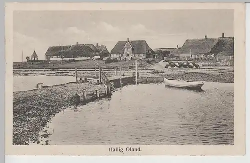 (83671) AK Hallig Oland, Partie 1927