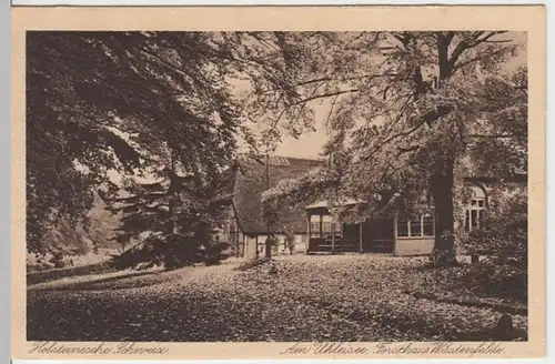 (8347) AK Plön, Kl. Ukleisee, Forsthaus Wüstenfelde, bis 1922