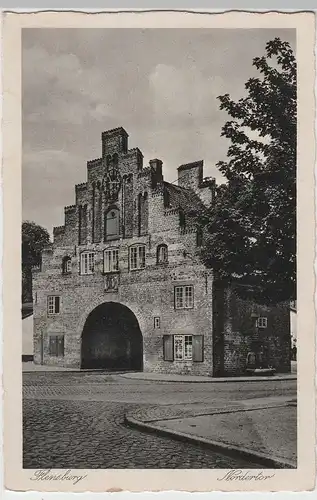 (80320) AK Flensburg, Nordertor, vor 1945