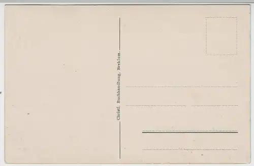 (80208) AK Breklum, Missionshaus, vor 1945