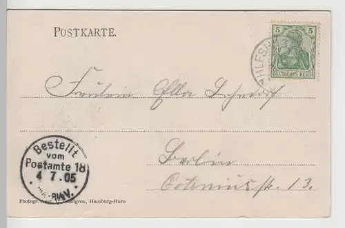 (79086) AK Kupfermühle Rohlfshagen, 1905