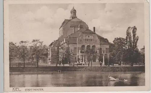 (78819) AK Kiel, Stadttheater, 1909