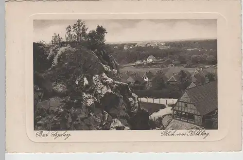 (72089) AK Bad Segeberg, Blick vom Kalkberg, vor 1945