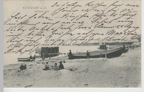 (71537) AK Niendorf (Timmendorfer Strand), Brodtener Ufer, 1906