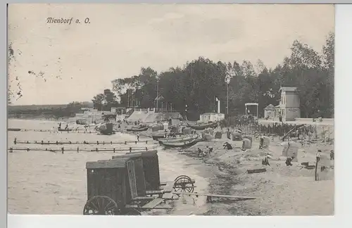 (71536) AK Niendorf (Timmendorfer Strand), Strandpartie 1910