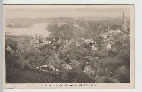 (71214) AK Eutin, Blick vom Wasser-Aussichtsturm, 1926