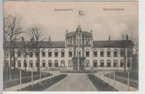 (71171) AK Schwarzenbek, Genesungsheim, 1925