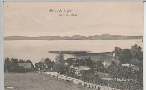 (71092) AK Sielbeck Uglei am Kellersee, vor 1920