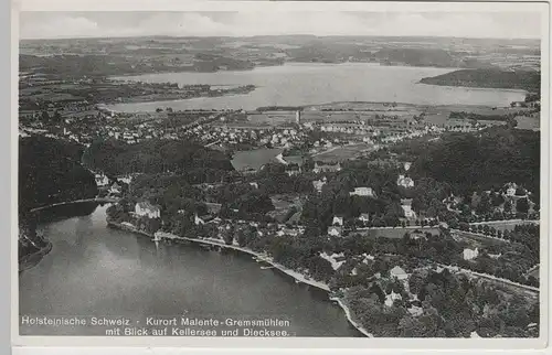 (67947) AK Malente - Gremsmühlen, Blick a. Kellersee u. Diecksee