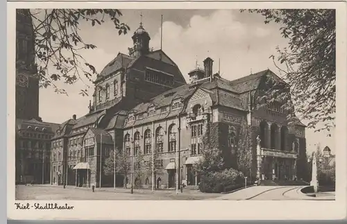 (66383) AK Kiel, Stadttheater, vor 1945