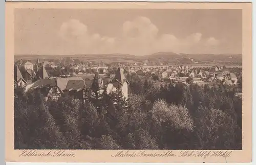 (56695) AK Malente-Gremsmühlen, Blick v. Schloss Hellohöh, 1931