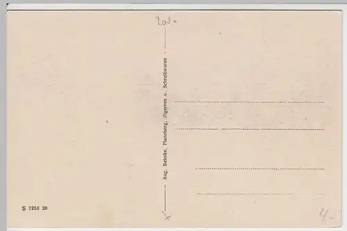 (54435) AK Pinneberg, Partie an der Rellau, vor 1945