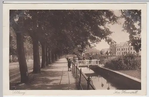 (47834) AK Schleswig, am Herrenstall 1914