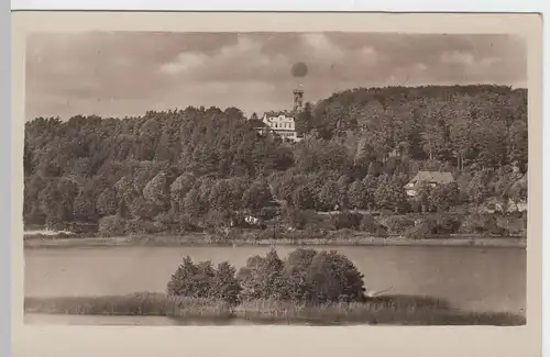 (46573) Foto AK Plön am See, Blick auf die Gaststätte Parnaß