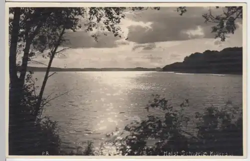 (4385) Foto AK Kellersee, Holsteinische Schweiz 1929