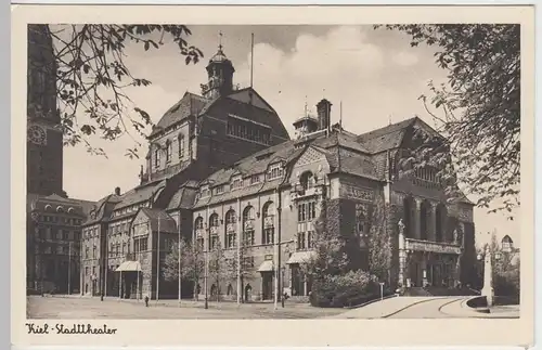 (43192) AK Kiel, Stadttheater 1944