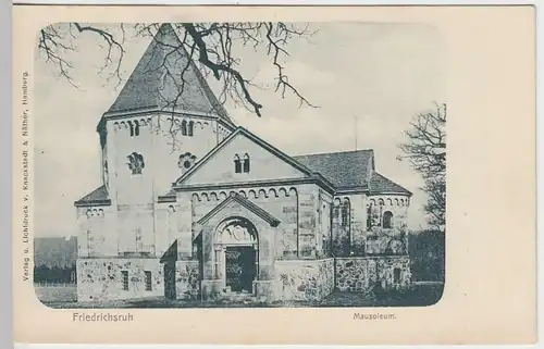 (34285) AK Friedrichsruh, Mausoleum, vor 1905