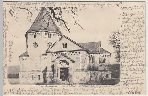 (31761) AK Friedrichsruh, Bismarck-Mausoleum, 1900