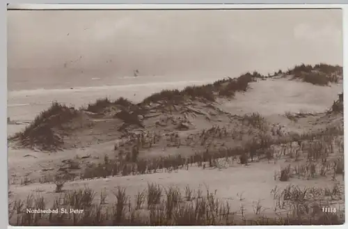 (18831) Foto AK Nordseebad Sankt Peter, Dünen 1939