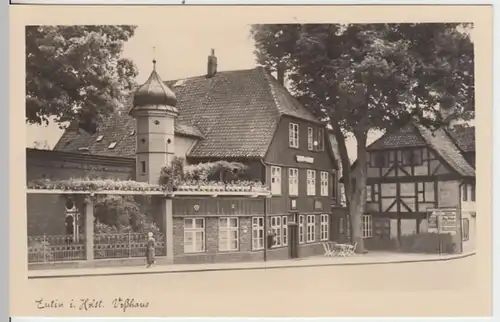 (11704) Foto AK Eutin, Voß Haus, vor 1945