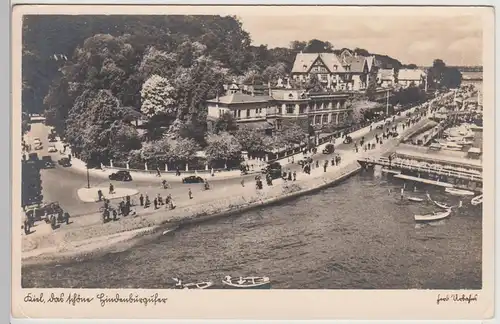 (115788) Foto AK Kiel, Hindenburgufer 1940er