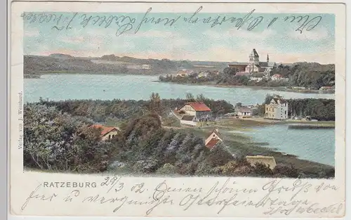 (114506) AK Ratzeburg, Panorama 1902