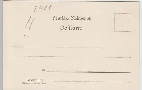 (113252) Künstler AK Gruß aus Malente, Hotel Brahmberg, Hotel Bellevue 1897