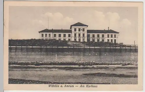 (111831) AK Wittdün, Amrum, Kurhaus, vor 1945