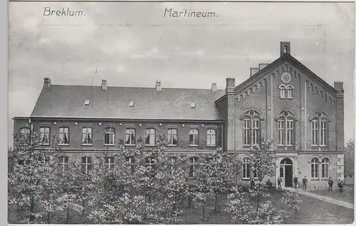 (108349) AK Breklum, Martineum, vor 1945