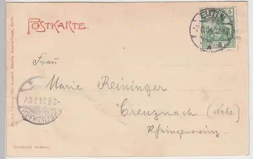 (107329) AK Kellersee, Kurhaus Holsteinische Schweiz, 1904