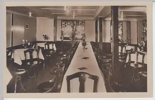 (85988) Foto AK Dampfschiff Berlin, Damenzimmer, 3. Klasse, 1927