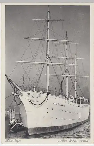 (56150) AK Segelschiff "Hein Godenwind" in Hamburg, 1936