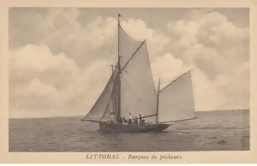 (1685) AK Schiffe, Segelboot 1920er