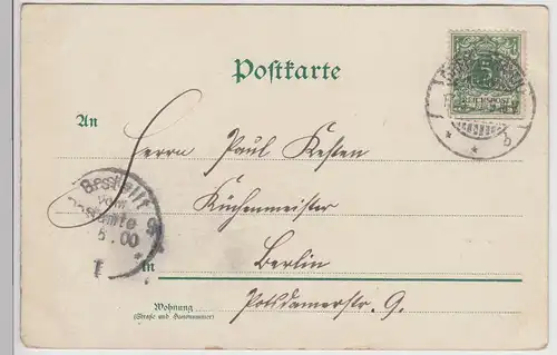 (114445) Künstler AK Norddeutscher Lloyd Dampfer Kaiser Wilhelm d. Große 1900