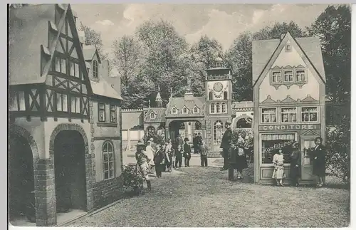 (110588) AK Schäfer's Liliputaner, Märchenstadt Liliput, 1910/20er