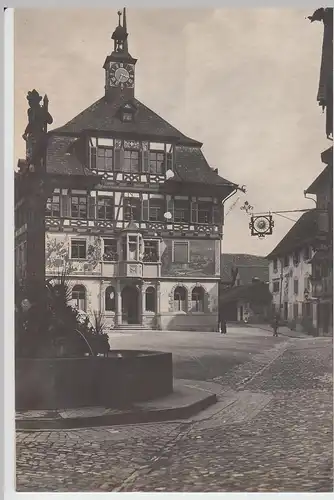 (56949) Foto AK Stein am Rhein, Rathaus, vor 1945