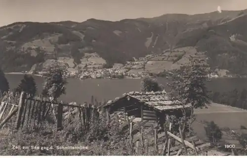 (779) Foto AK Zell am See, Panorama,  Schmittenhöhe