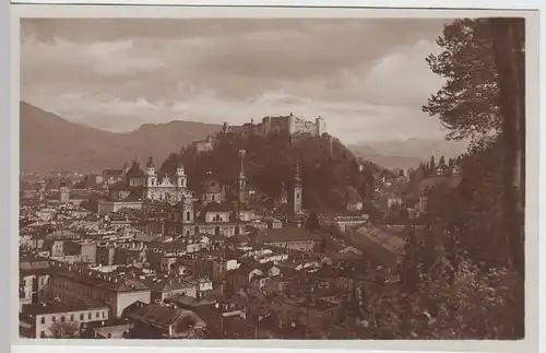 (51344) Foto AK Salzburg, Gesamtansicht, vor 1945