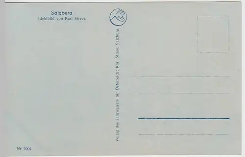 (51344) Foto AK Salzburg, Gesamtansicht, vor 1945